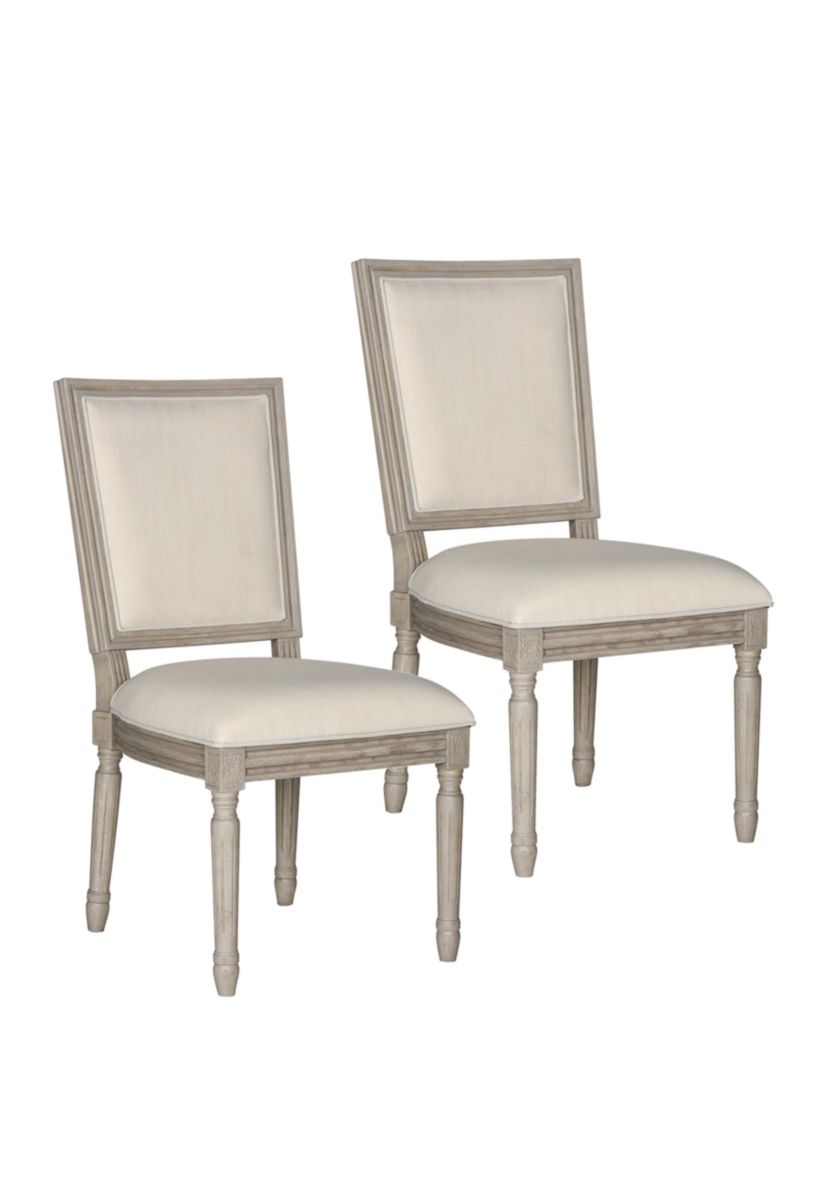 Set of 2 Buchanan Rectangular Side Chairs