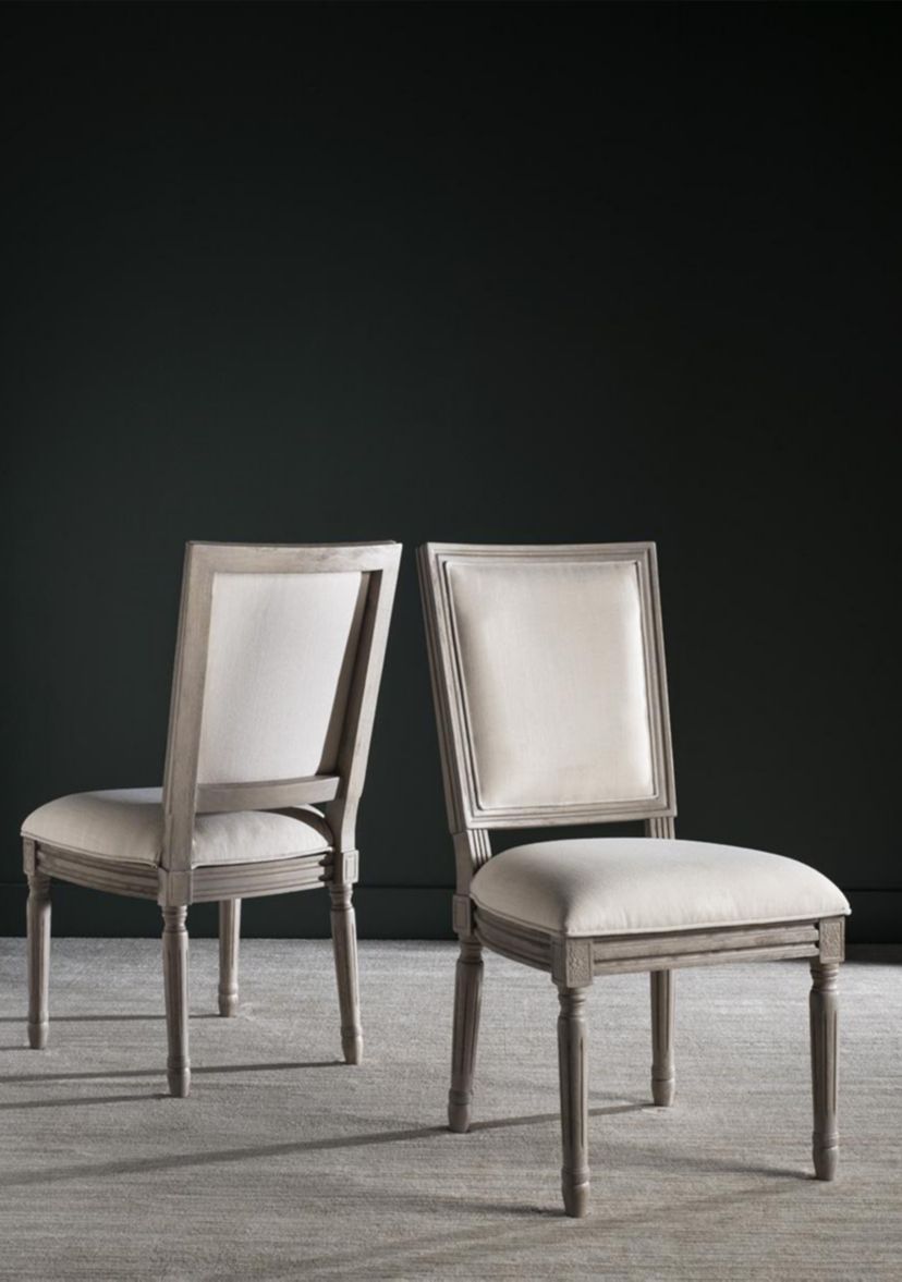 Set of 2 Buchanan Rectangular Side Chairs