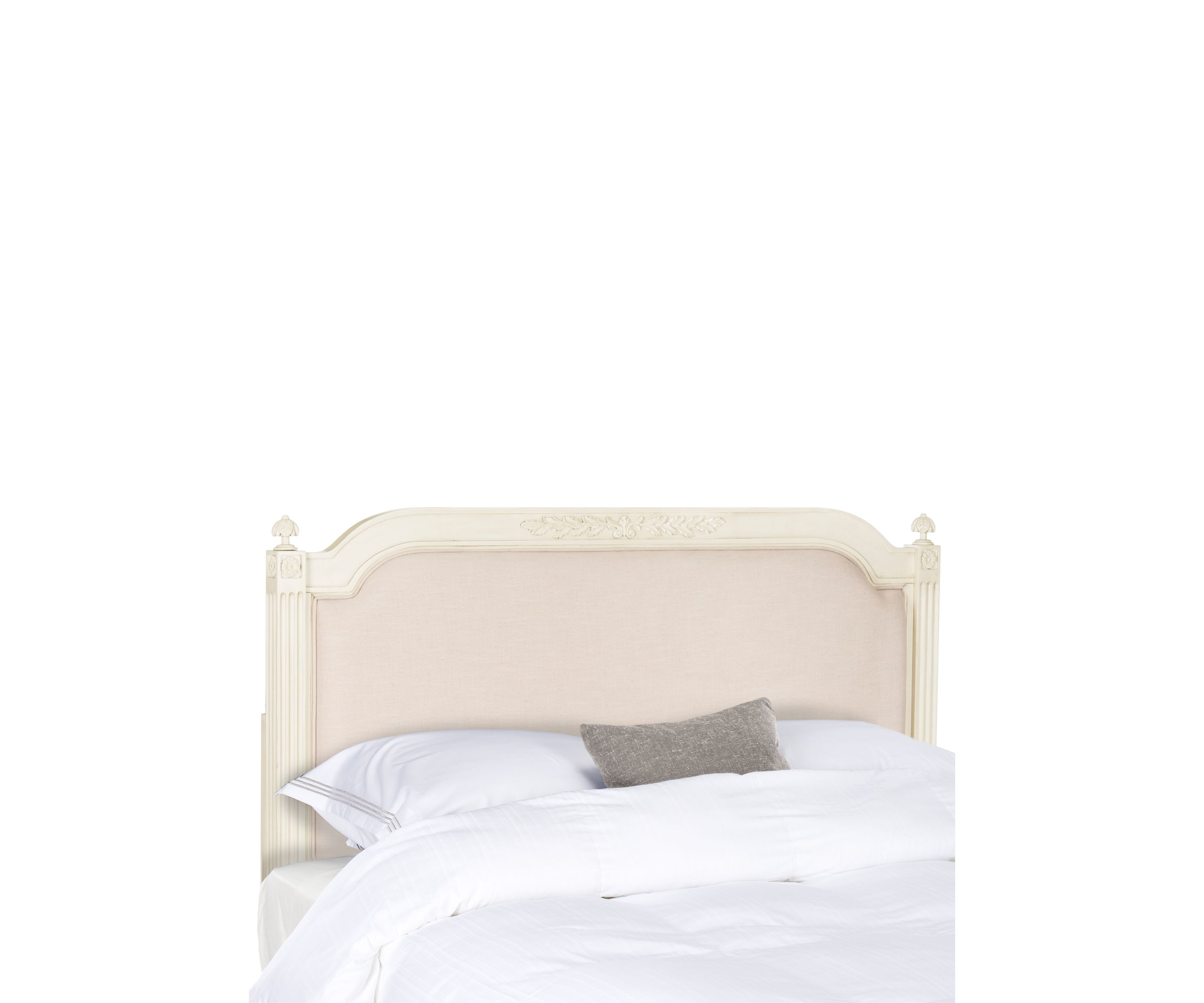  Rustic Wood Linen Headboard  