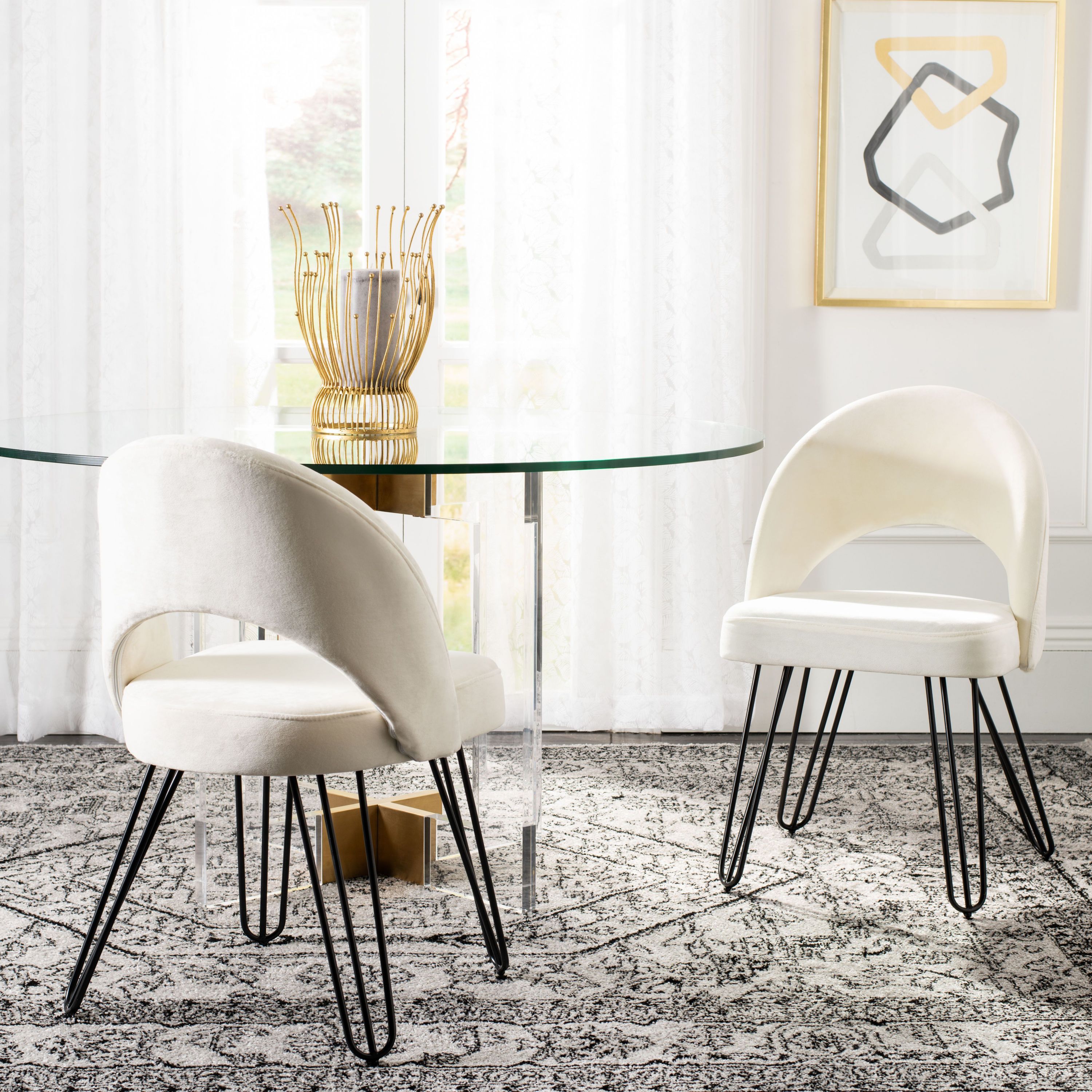 Jora Velvet Side Chair