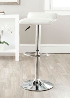 Safavieh Kemonti Swivel Bar Stool, White