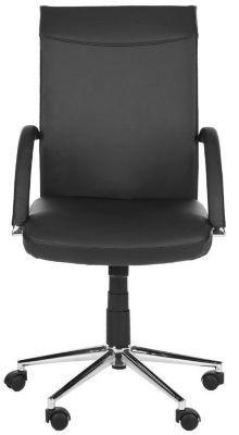 Simple Padded Gray Office Chair - Lider Plus