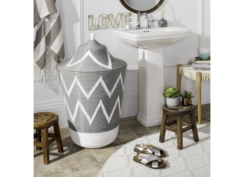 Reina Rattan Jar Basket