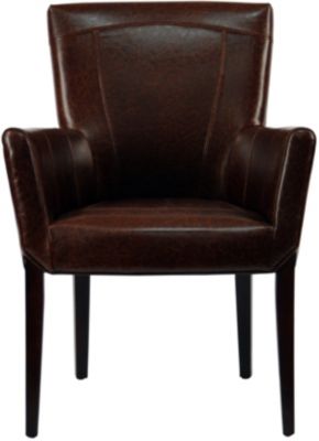 Safavieh Ken Leather Arm Chair, Brown