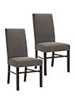 Set of 2 Classic Side Chairs