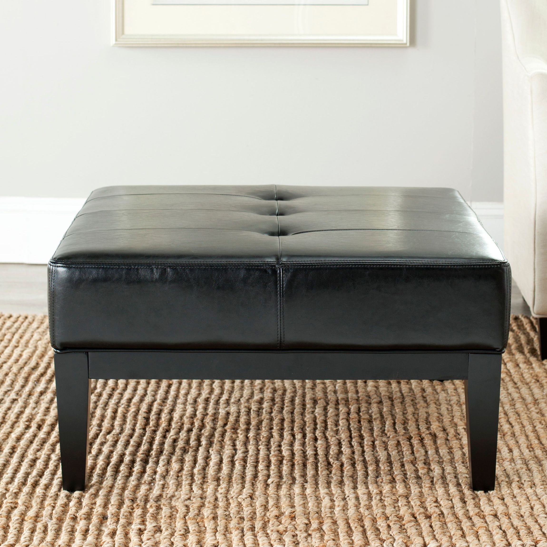 Fulton Sq Ottoman Small