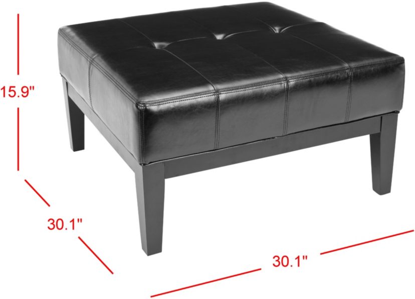 Fulton Sq Ottoman Small