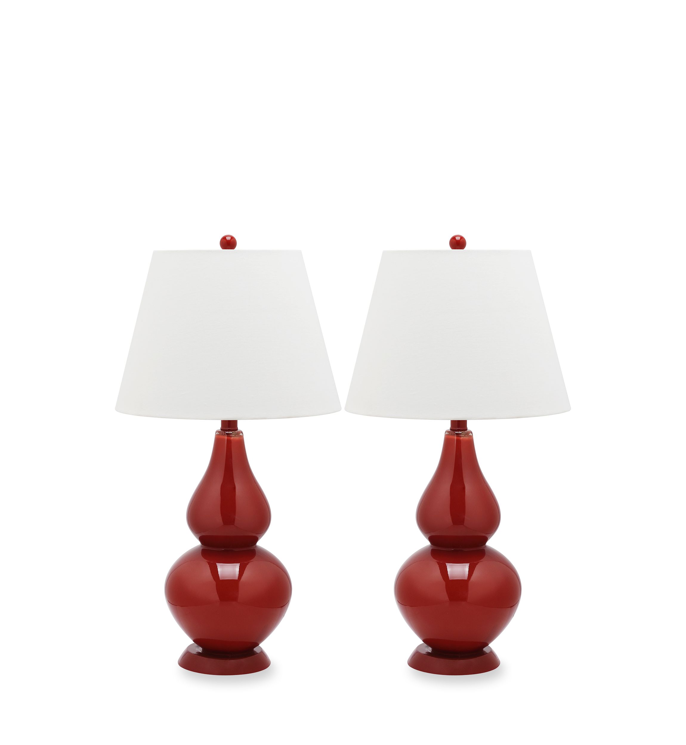 Cybil Double Gourd Lamp - Set Of 2
