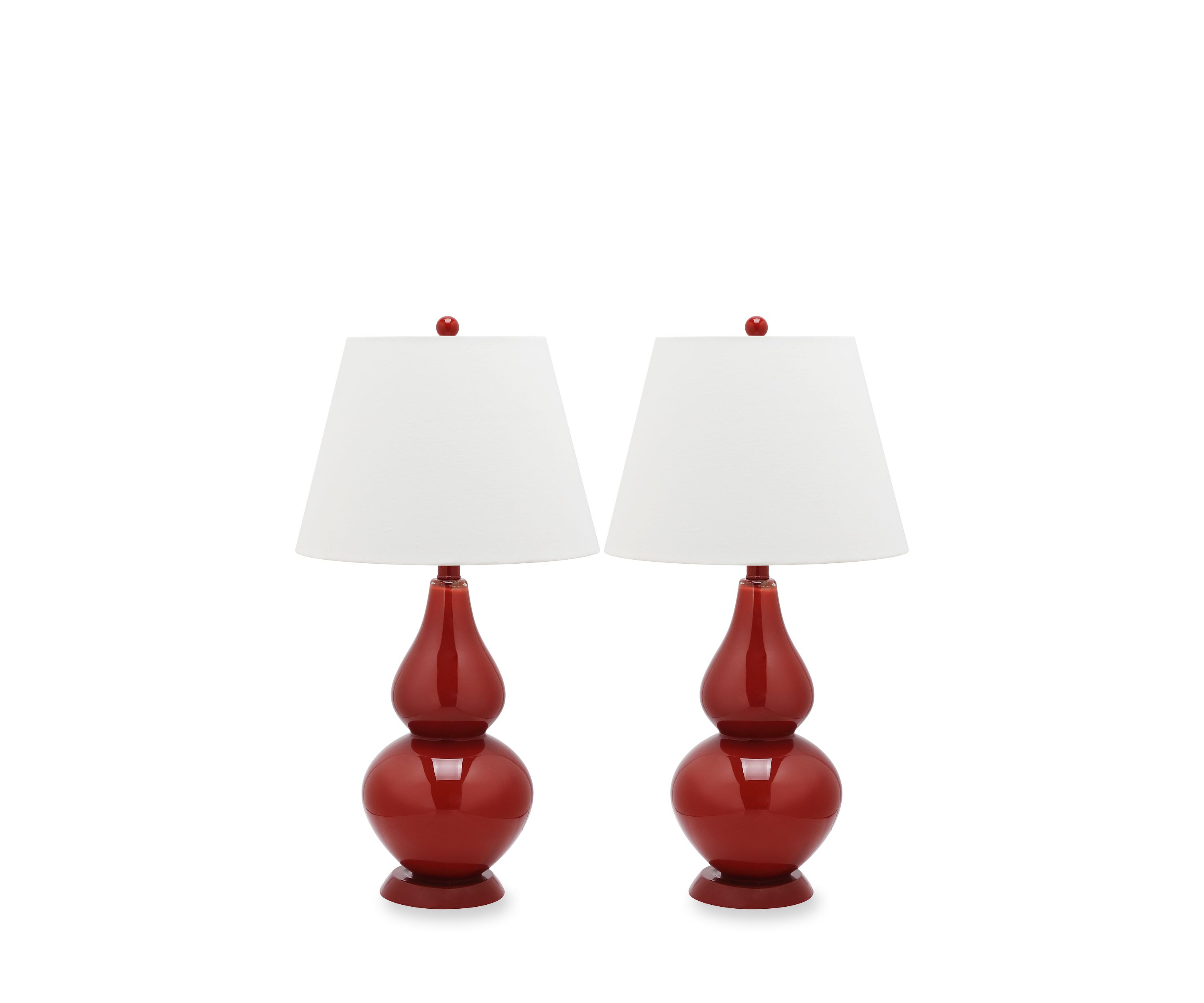 Cybil Double Gourd Lamp - Set Of 2