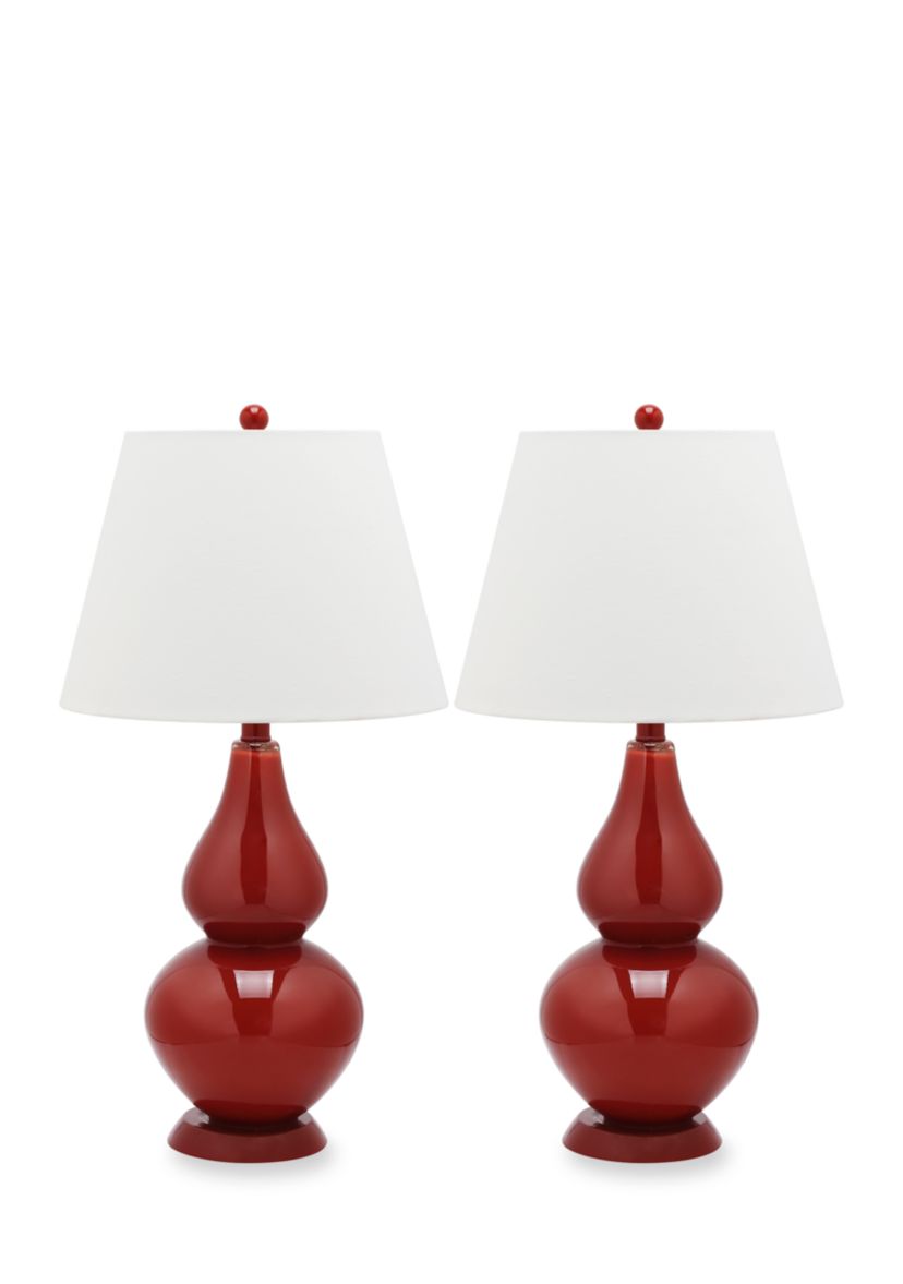 Cybil Double Gourd Lamp - Set Of 2