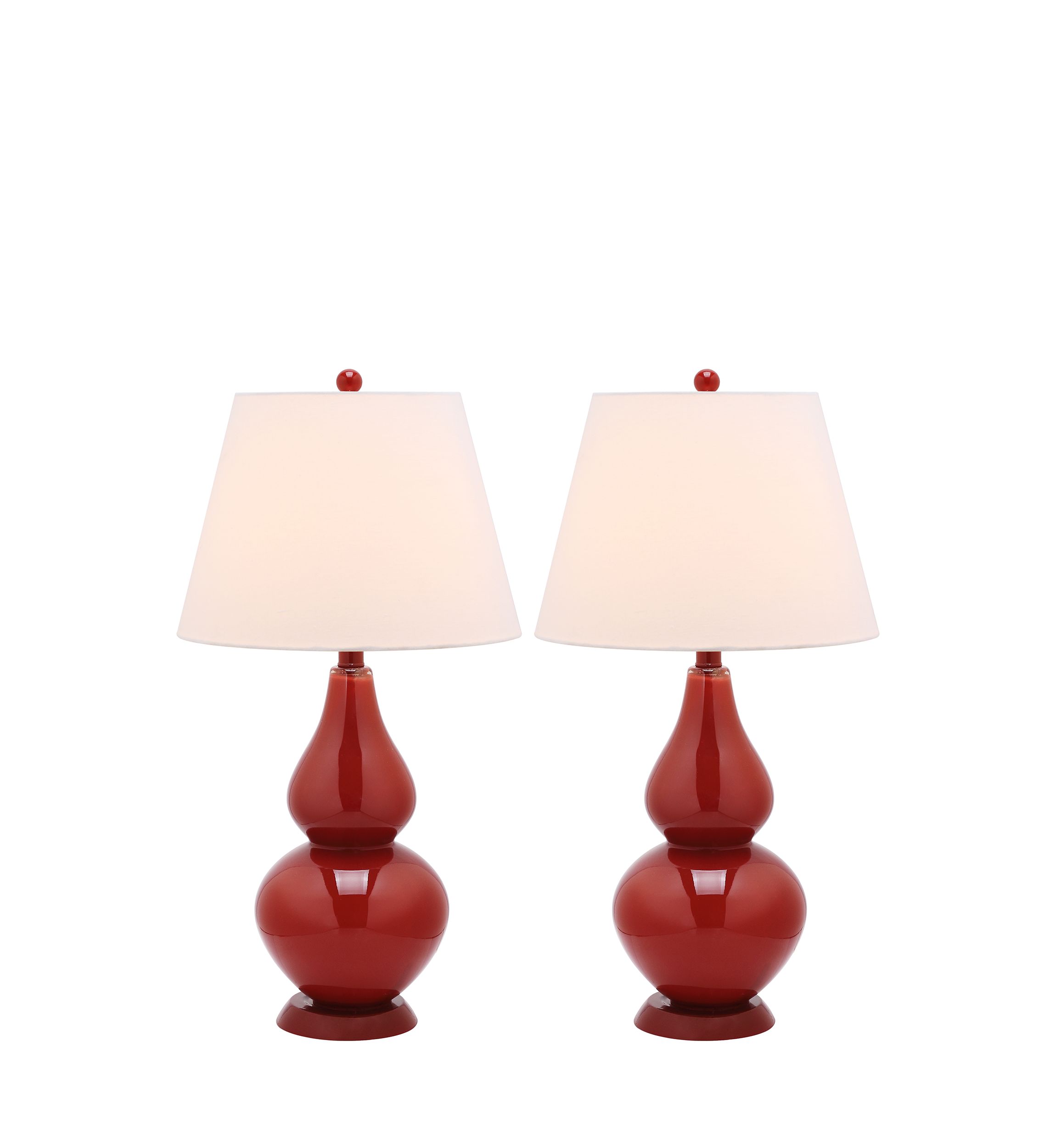 Cybil Double Gourd Lamp - Set Of 2