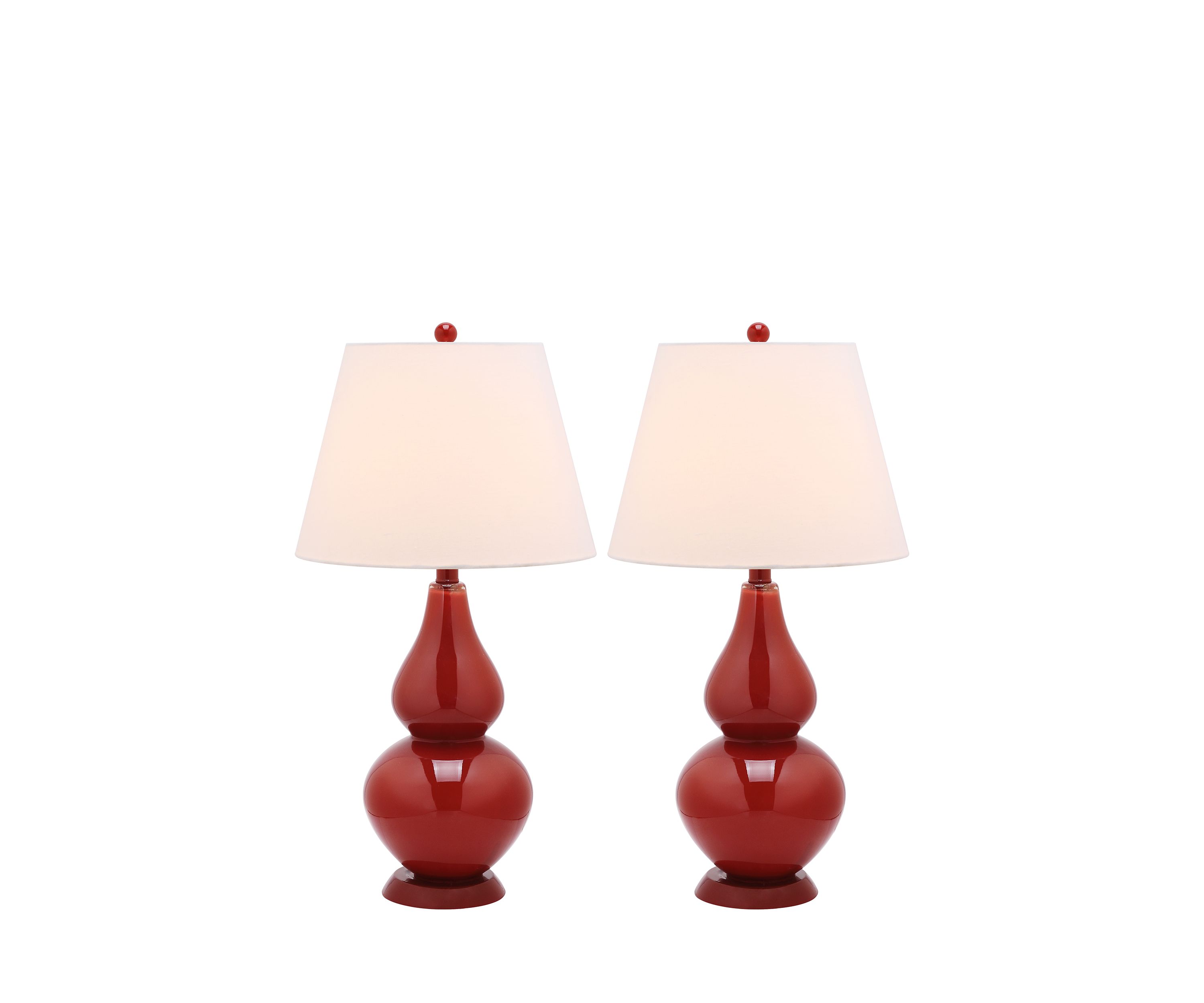 Cybil Double Gourd Lamp - Set Of 2