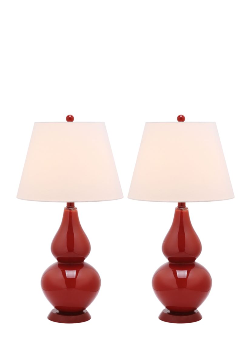 Cybil Double Gourd Lamp - Set Of 2
