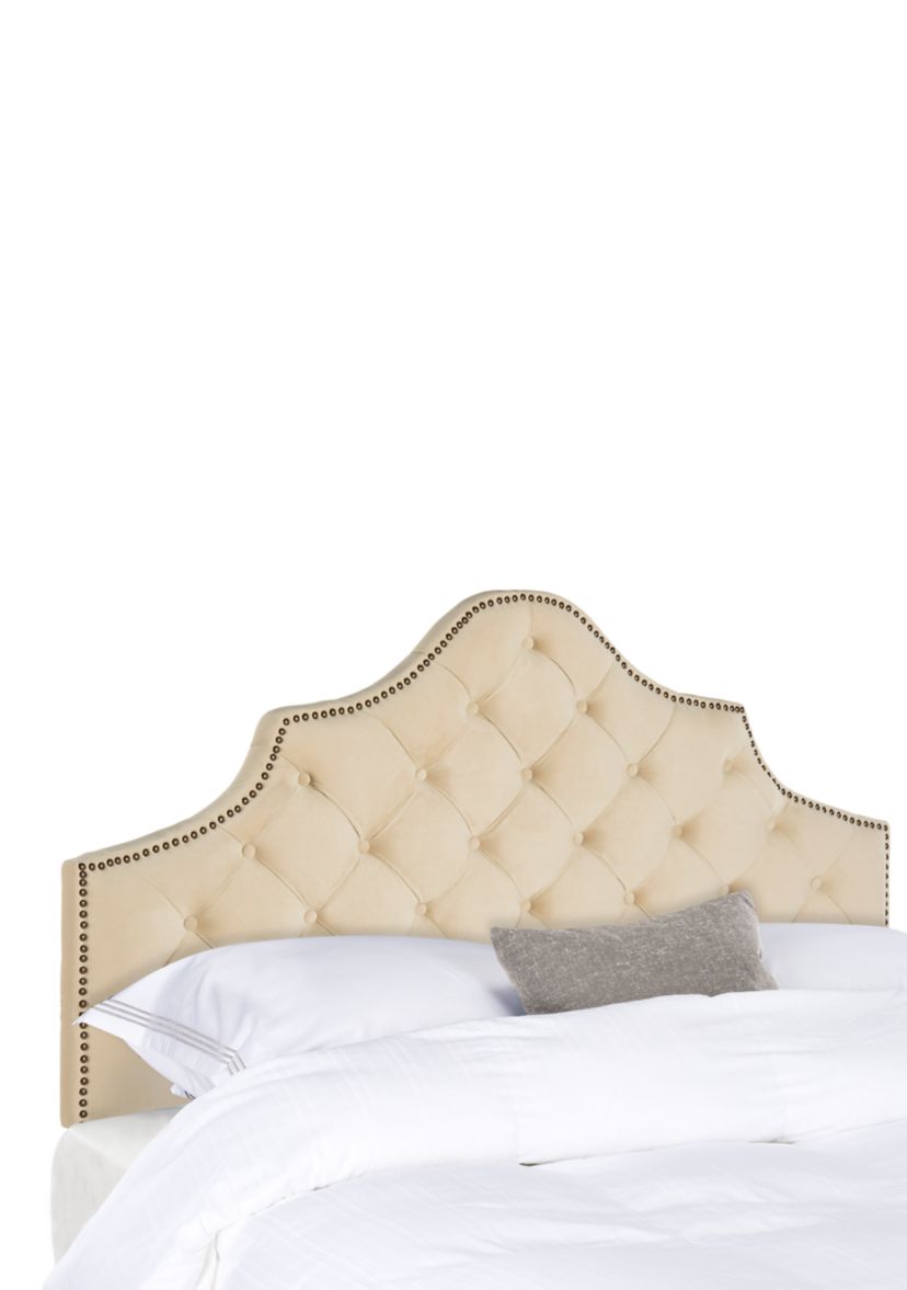 Arebelle Velvet Tufted Headboard  