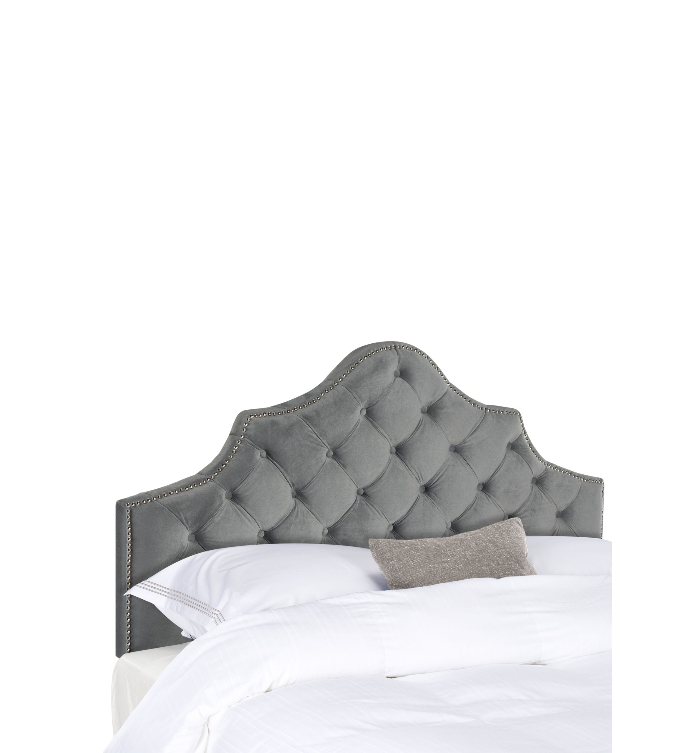  Arebelle Velvet Tufted Headboard  