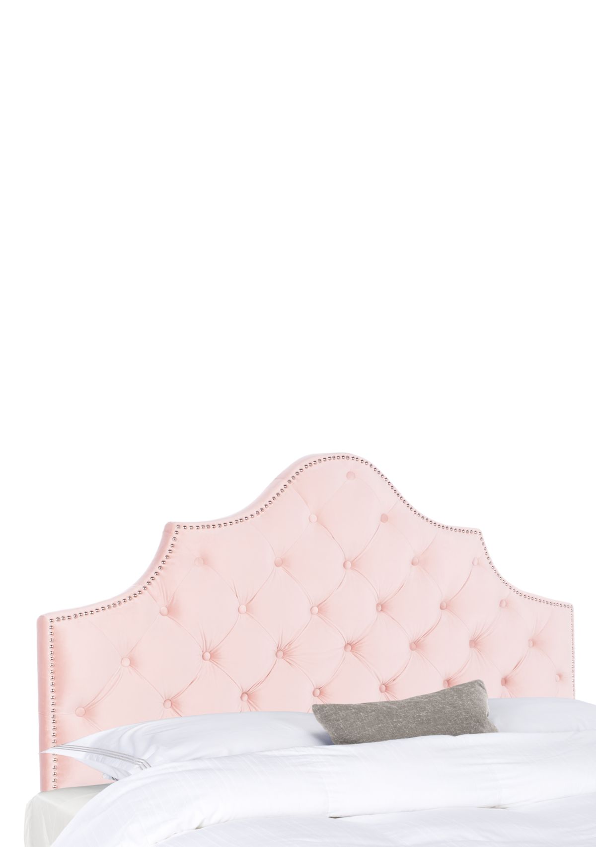 	  Arebelle Velvet Tufted Headboard  