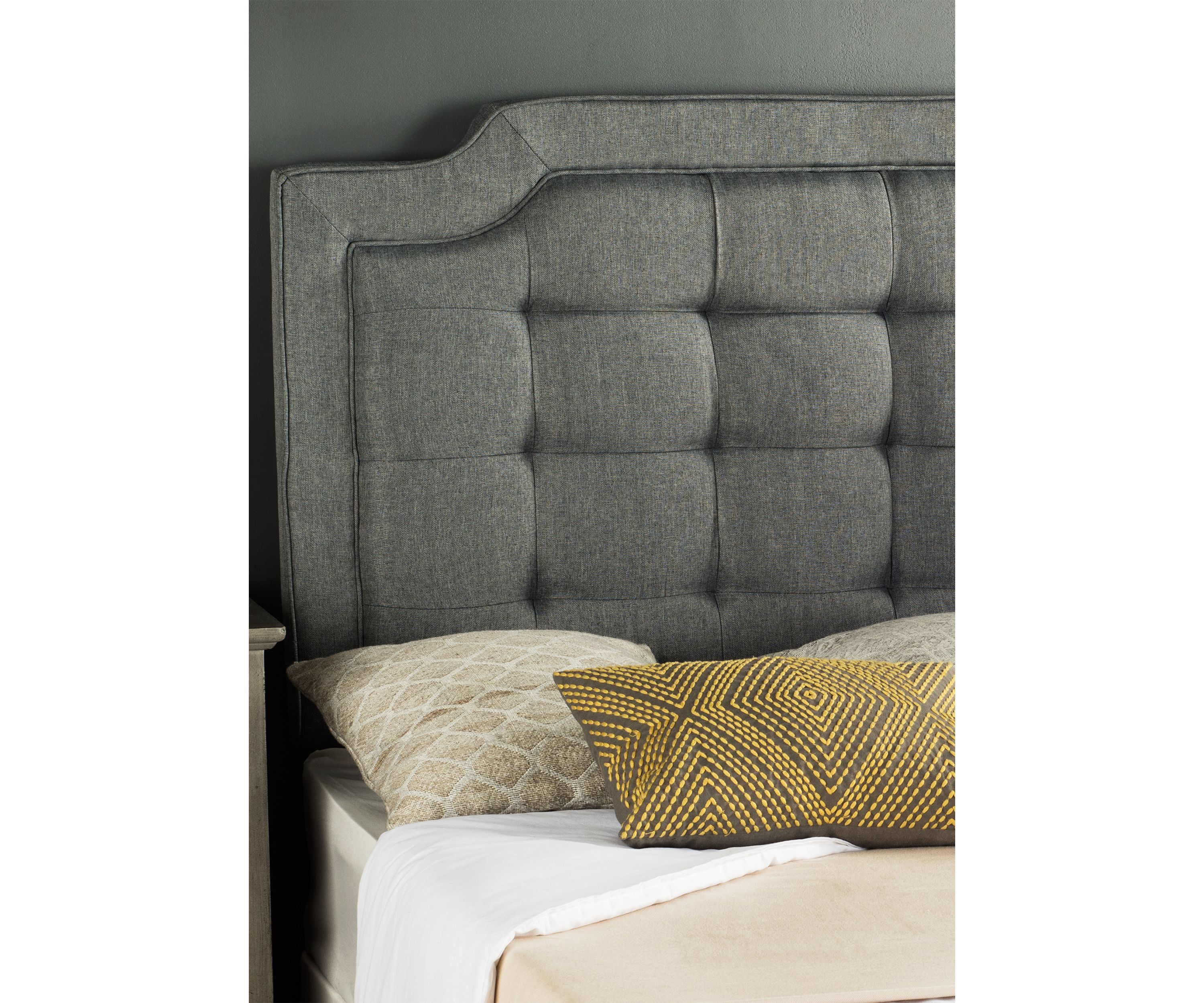  Sapphire Tufted Linen Headboard  