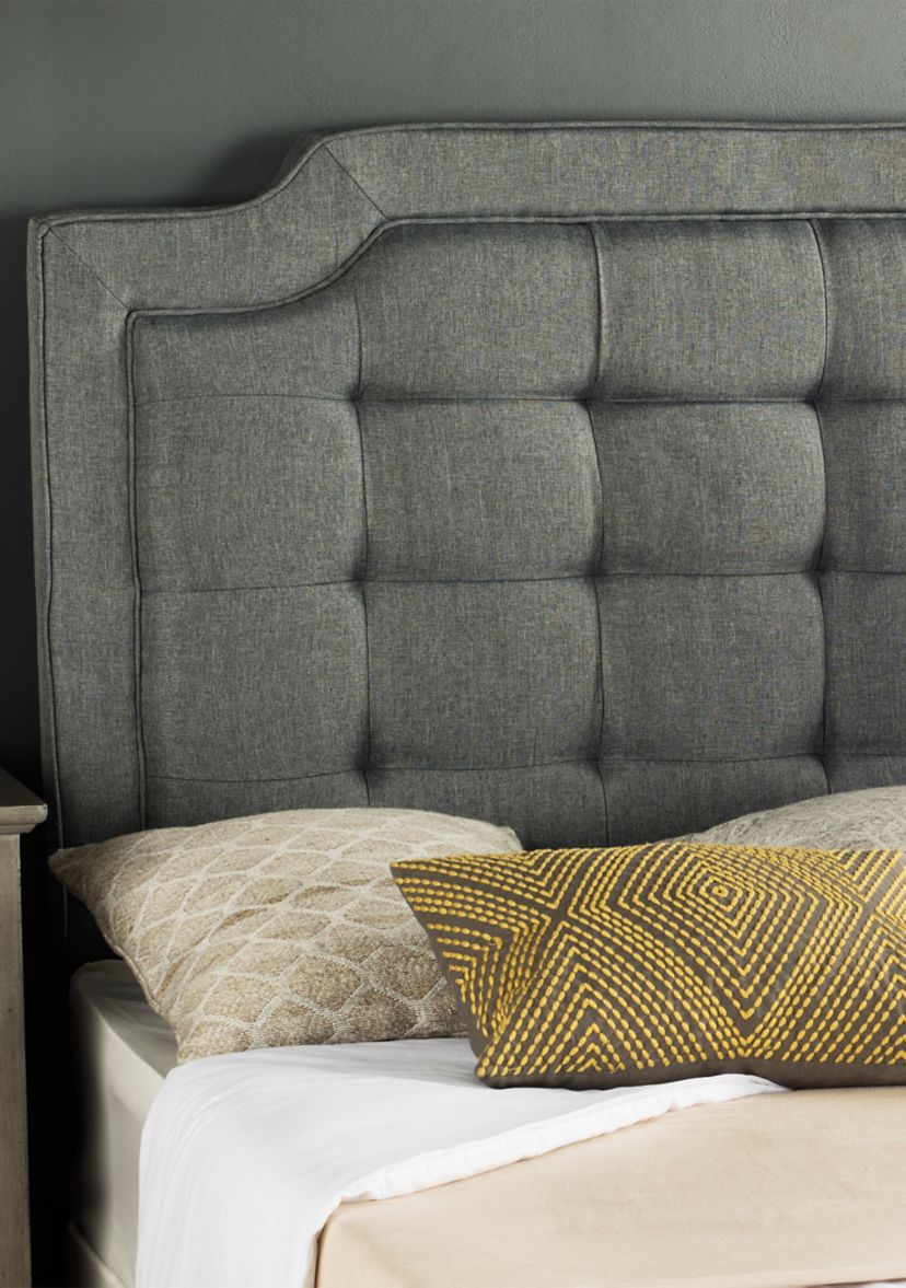  Sapphire Tufted Linen Headboard  