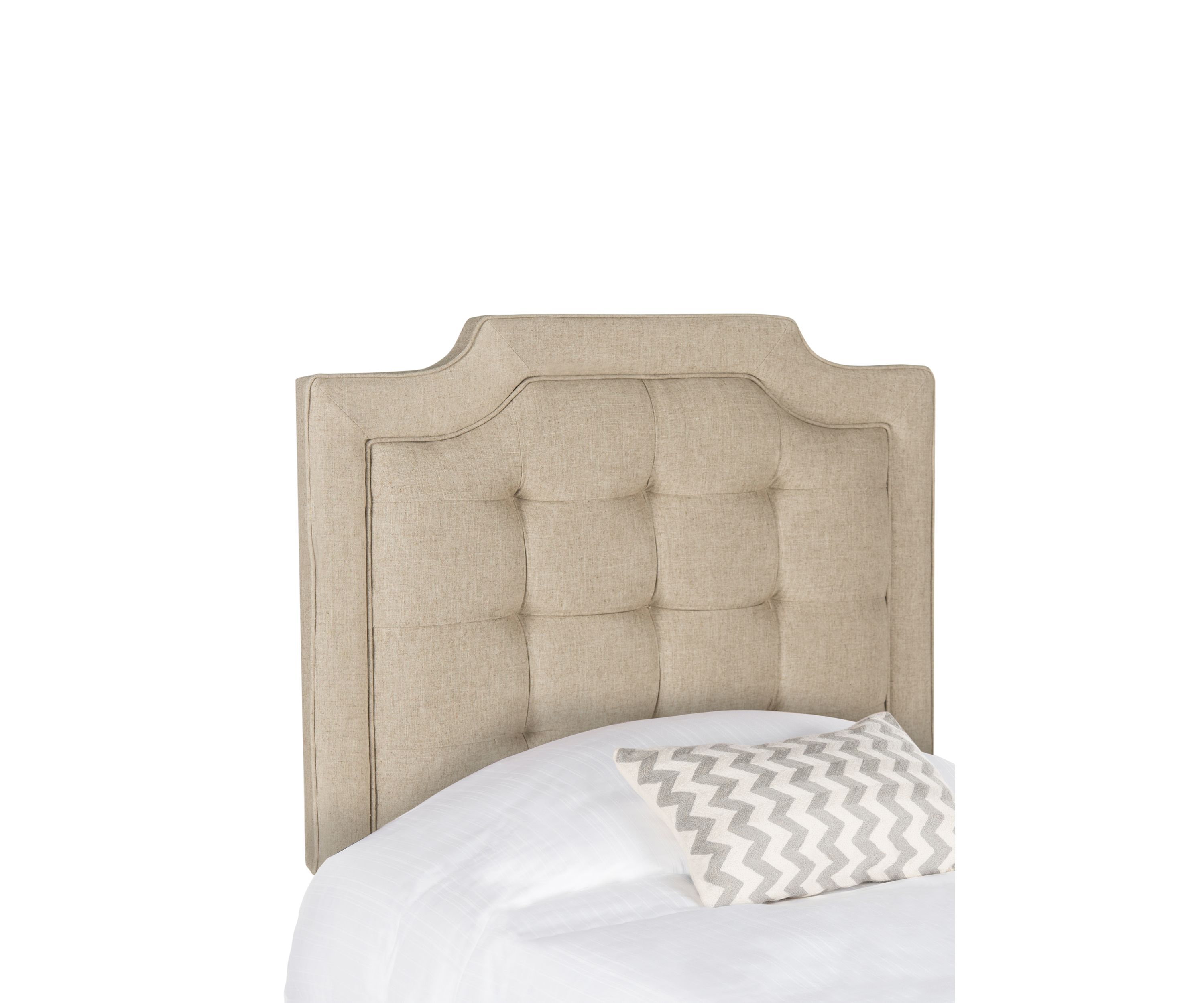 	  Sapphire Tufted Linen Headboard  