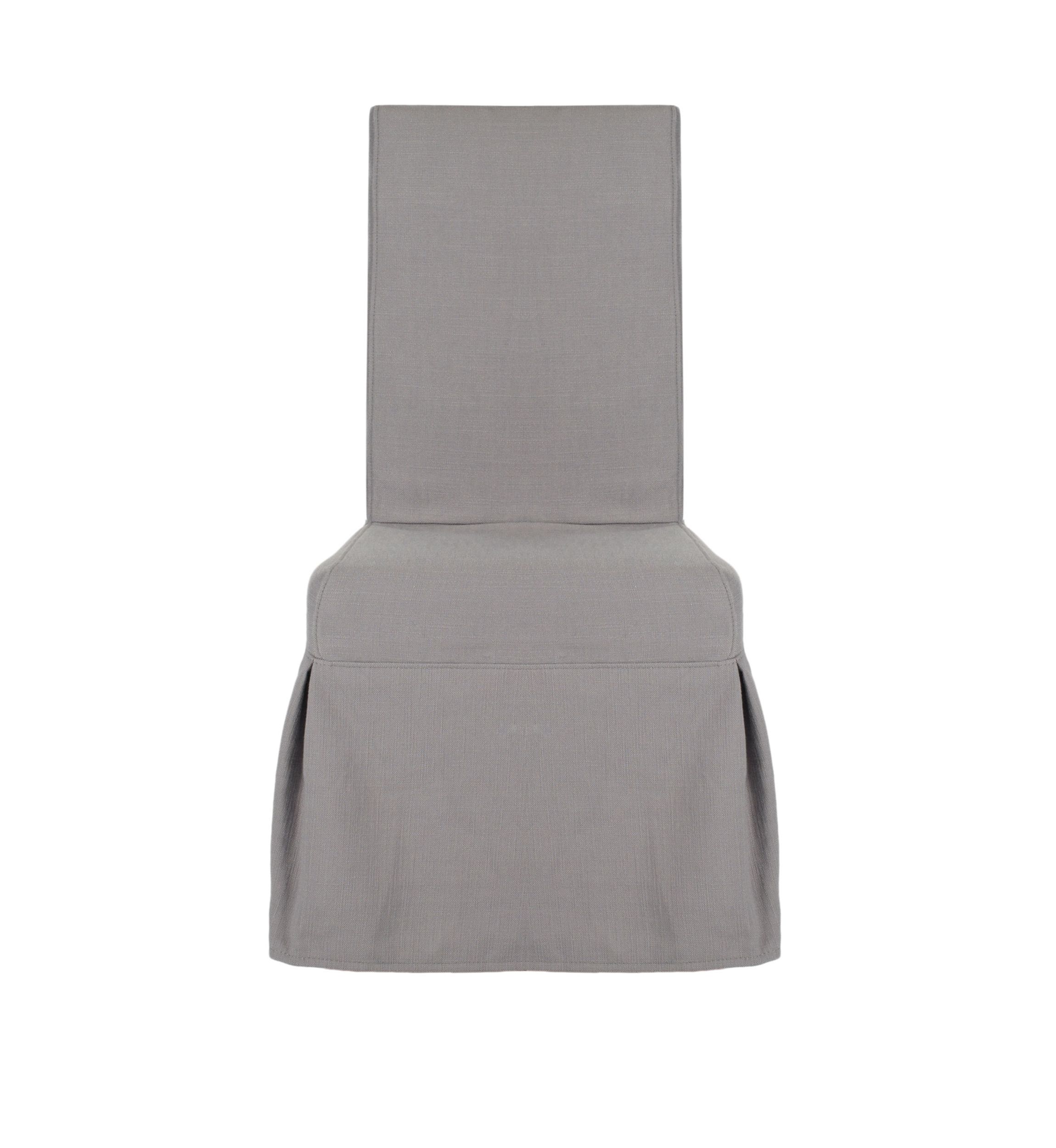 Set of 2 Adrianna Slip Cover Chairs