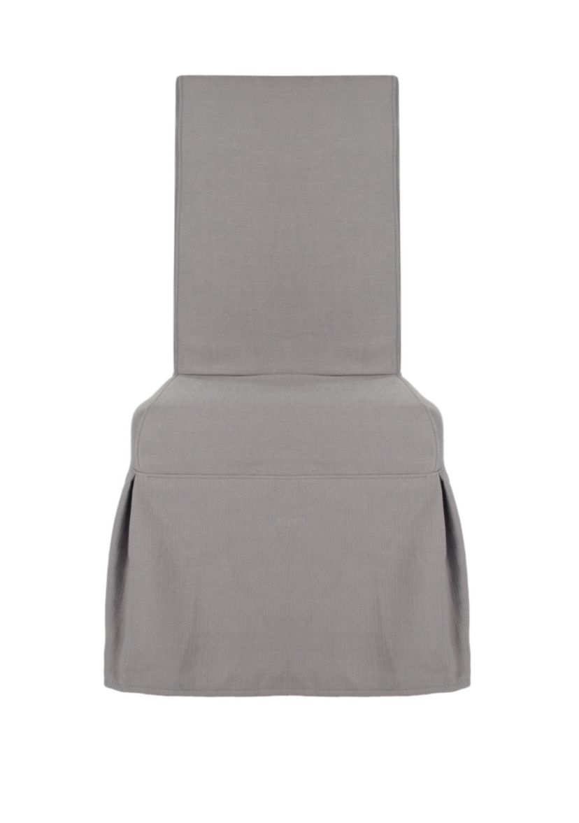 Set of 2 Adrianna Slip Cover Chairs
