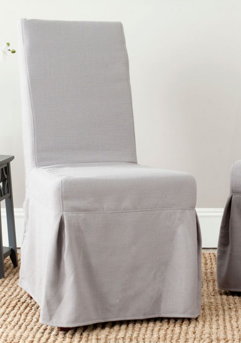 Set of 2 Adrianna Slip Cover Chairs