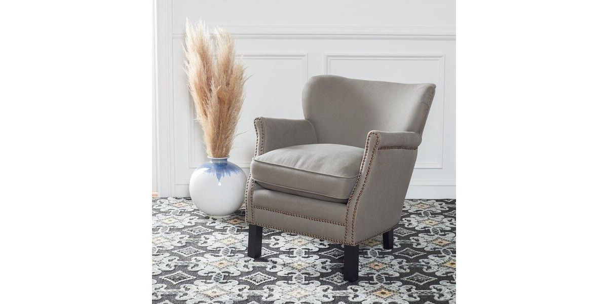 Jenny Arm Chair W/ Bass Nail Heads