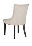 Set of 2 Lester Gray Dining Chairs