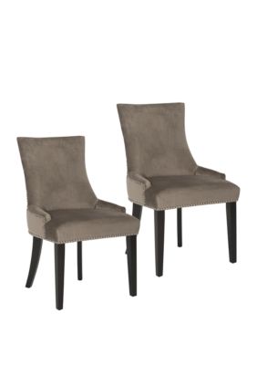 Safavieh Set of 2 Lester Dining Chairs -  9200684MCR4709GSET2