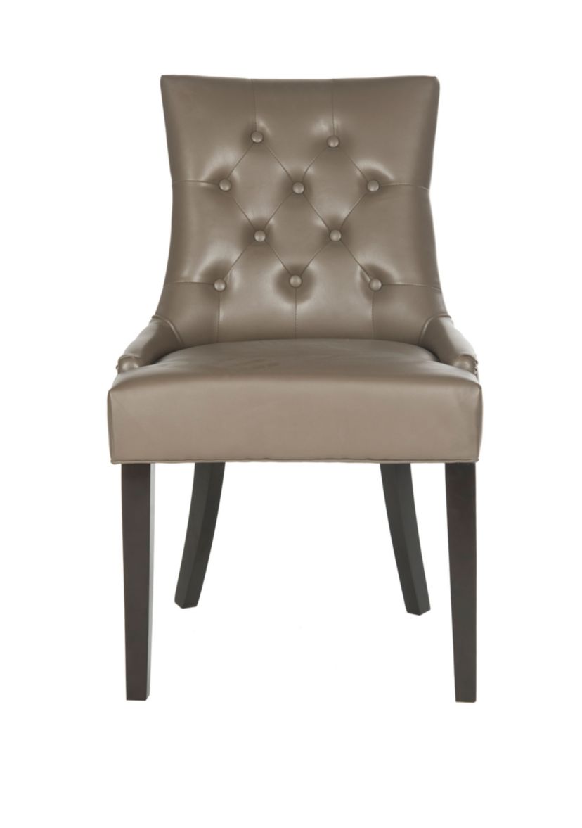 Set of 2 Harlow Ring Chair Clay-Toned Bicast Leather