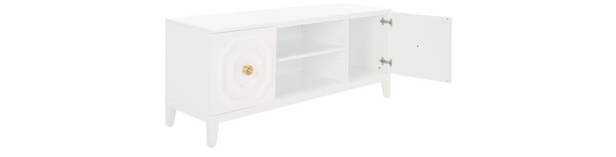 Riya 2 Door 1 Shelf Media Stand