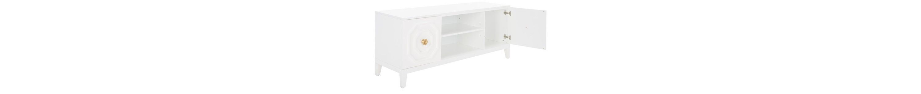 Riya 2 Door 1 Shelf Media Stand