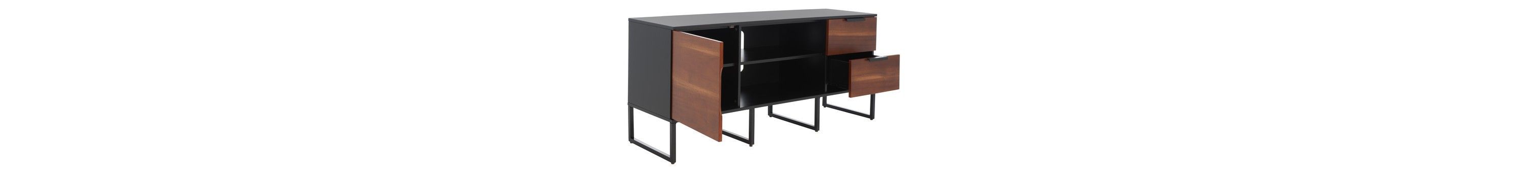 Vance 1 Door 2 Drawer 2 Shelf Media Stand