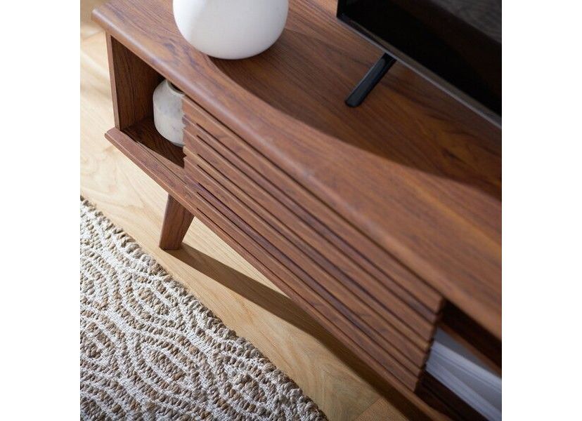 Esma 2 Shelf Media Stand