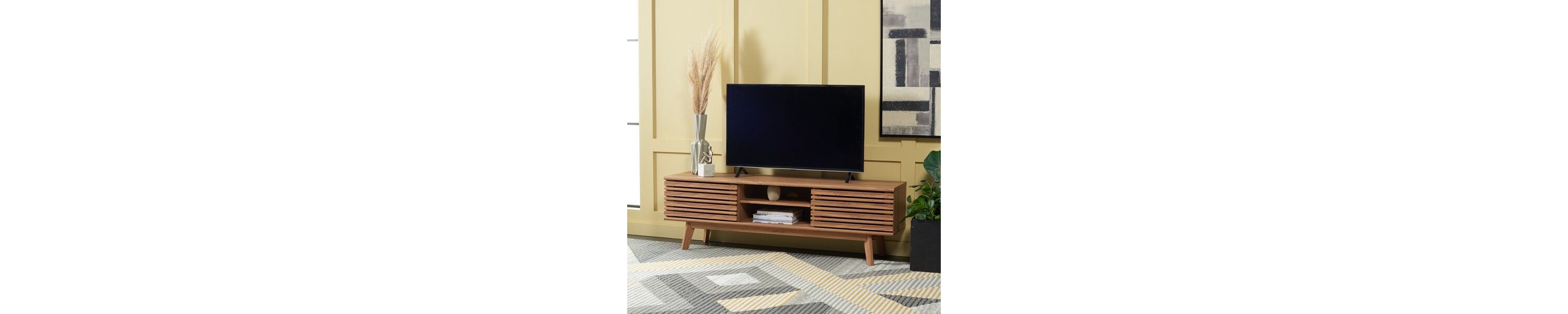 Esma 2 Shelf Media Stand