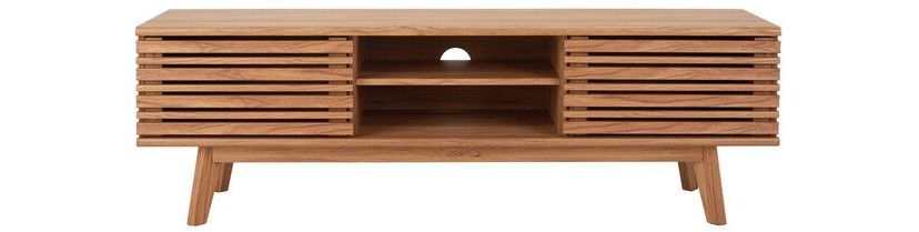 Esma 2 Shelf Media Stand