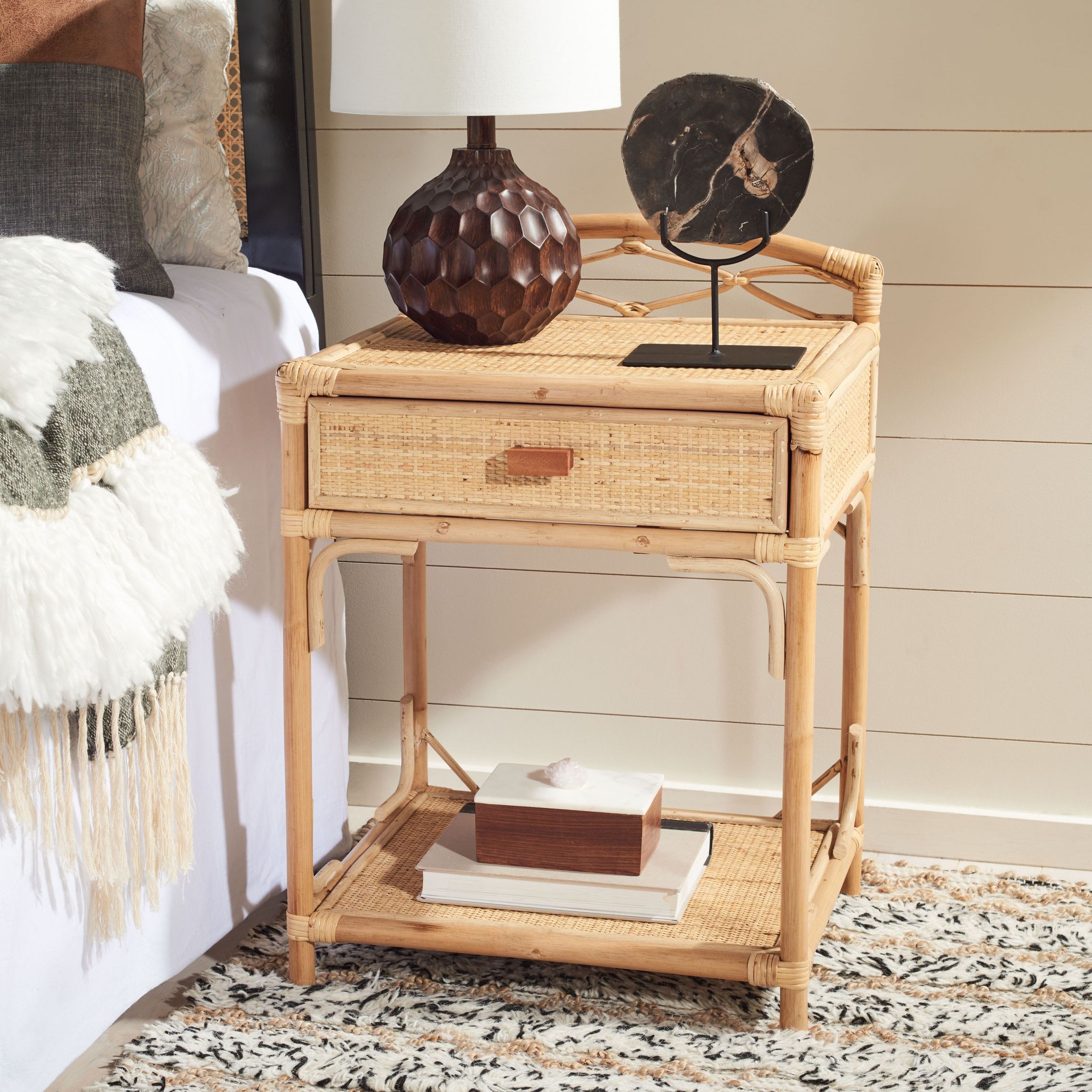 Bea 1 1 Shelf Nightstand
