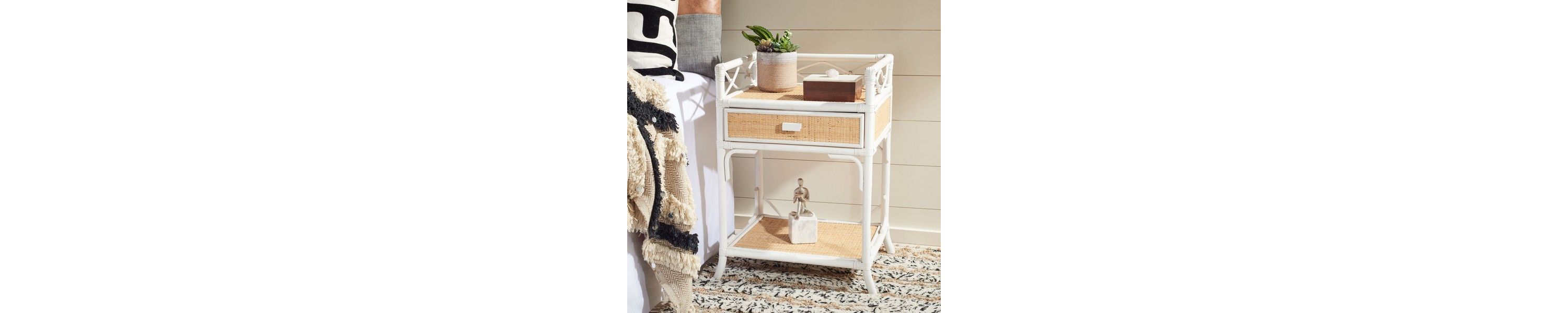 Rumi 1 Shelf Nightstand