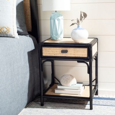 Safavieh Roya 1 Drawer 1 Shelf Nightstand