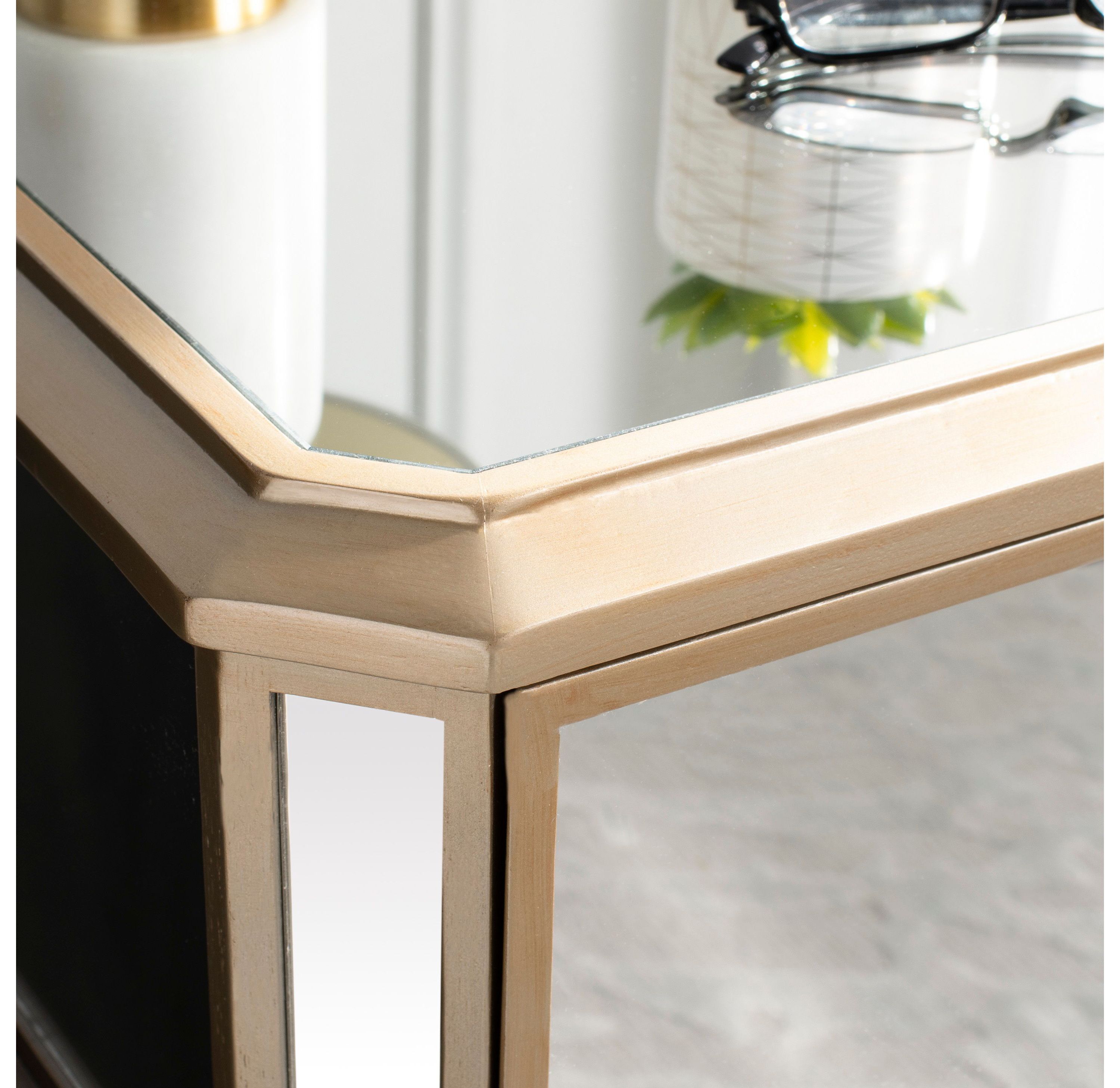 Giana Mirrored Nightstand