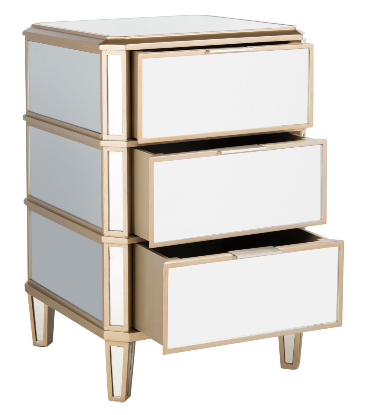 Giana Mirrored Nightstand