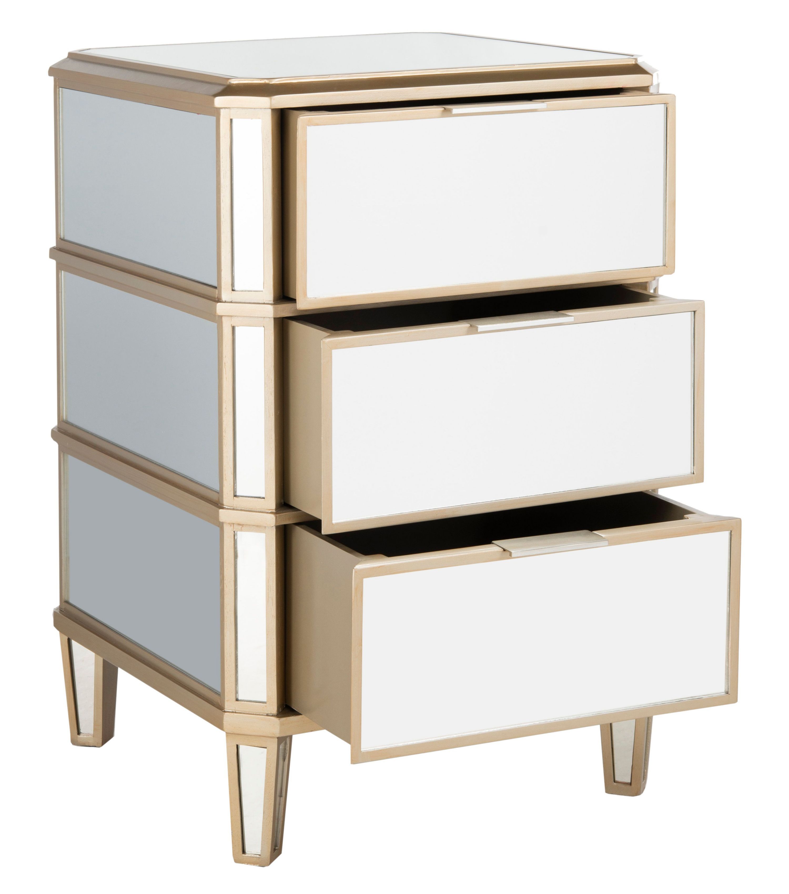 Giana Mirrored Nightstand