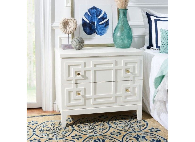 Luiza 2 Drawer Nightstand