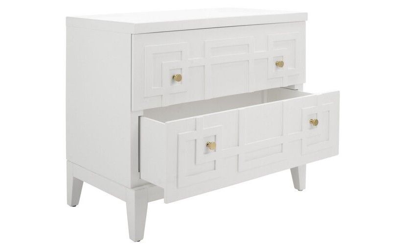 Luiza 2 Drawer Nightstand
