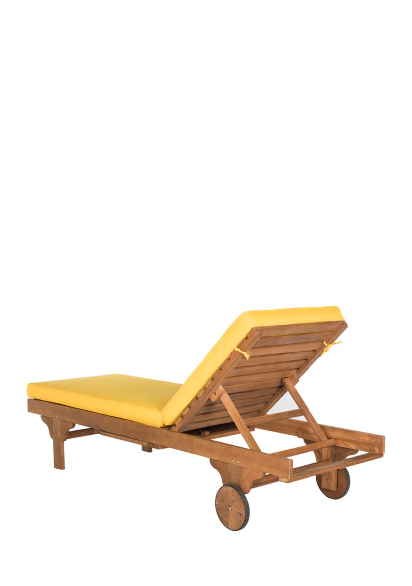 Newport Chaise Lounge Chair With Side Table