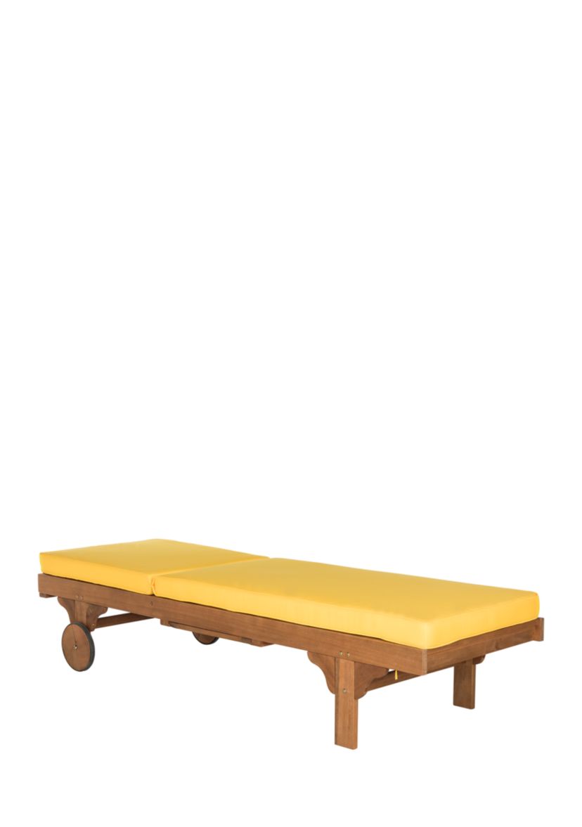 Newport Chaise Lounge Chair With Side Table