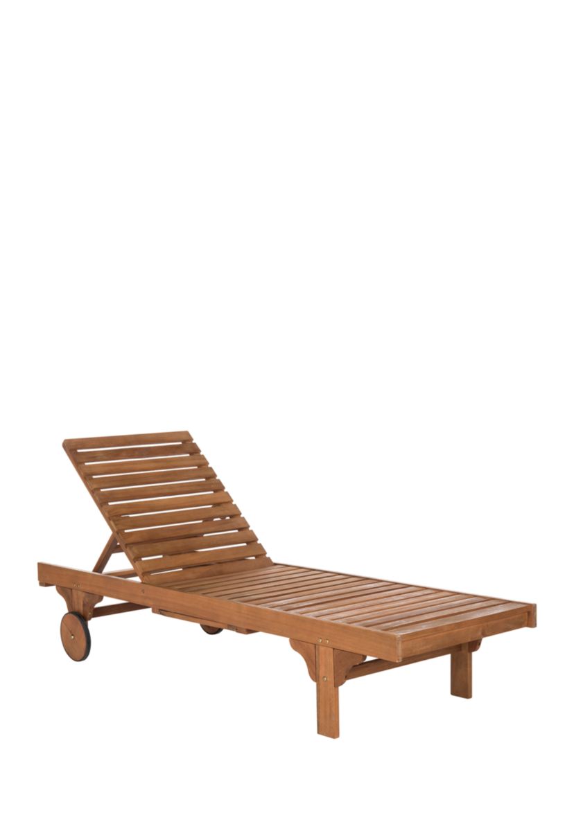 Newport Chaise Lounge Chair With Side Table