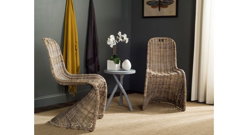 Cilombo 19H Wicker Dining Chair