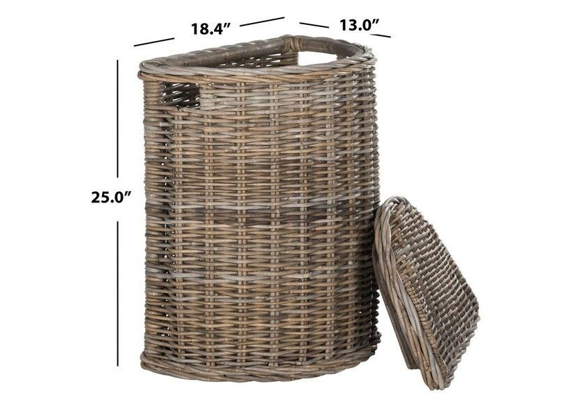 Damari Wicker Storage Hamper