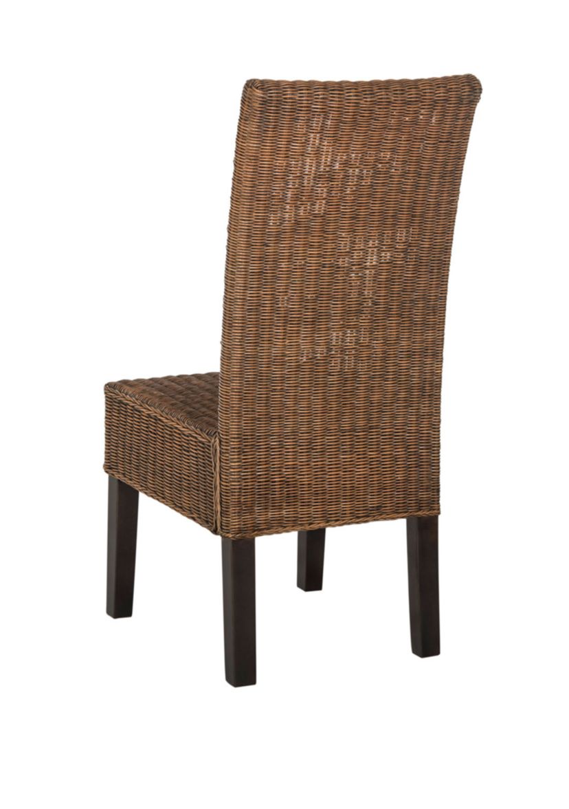 Set of 2 Arjun Wicker Dining Chairs